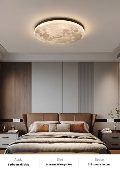 Lámpara LED de Techo Nórdica Moon - Luz Cálida para Dormitorio y Espacios Acogedores - Image 30