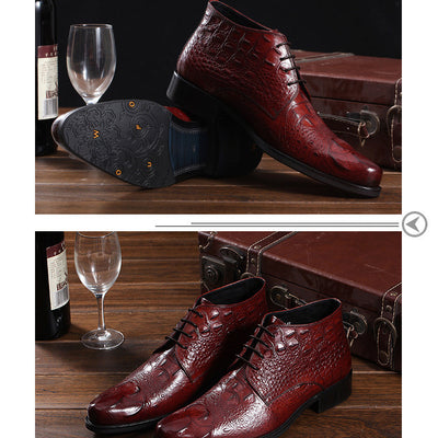 Botas Altas de Cuero para Barbero - Zapatos Profesionales Premium - Image 6