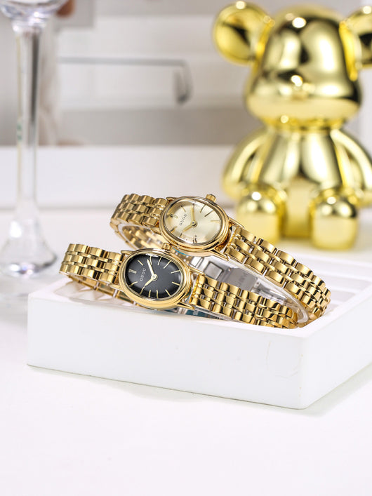 Reloj Femenino Casual Lujo Minimalista con Esfera Ovalada - Image 15