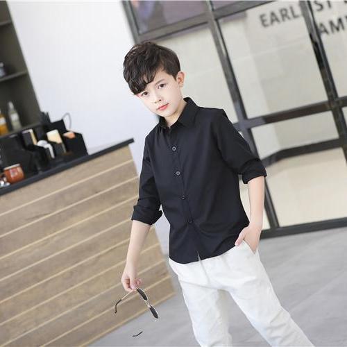Playera Infantil Clásica Blanco y Negro para Niños y Niñas - Image 7