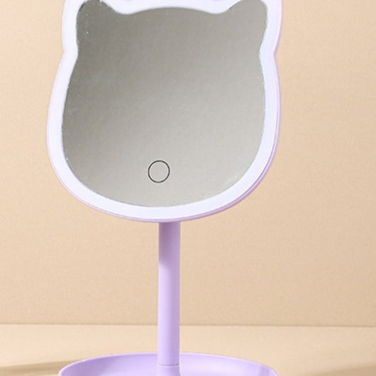 Espejo de Maquillaje LED Recargable con Luz de Relleno - Image 3