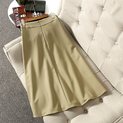 Falda Midi Elegante con Cadena en la Cintura - Image 18