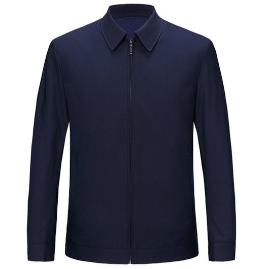 Chaqueta de Cuello Alto Sin Planchado para Hombre - Image 7