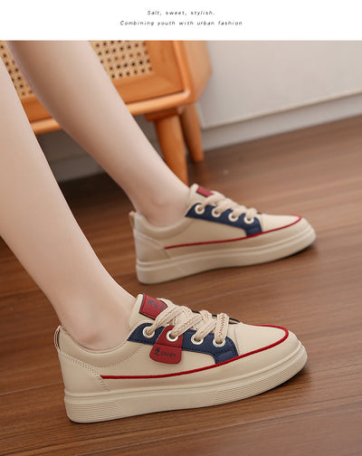Tenis Blancos Plataforma Estilo Coreano - Comodidad Premium para Mujer - Image 27