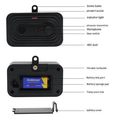 Dispositivo Ultrasónico Automático Antiladridos para Perros - Resistente al Agua - Image 4