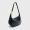 Bolso Bandolera Medialuna en Cuero Suave para Mujer