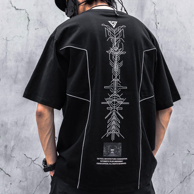 Camiseta Suelta Hombre Manga Corta con Estampado Personalizado - Image 10