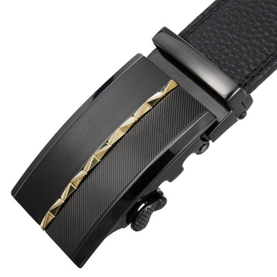 Cinturón de Cuero para Hombre con Hebilla Automática - Image 24