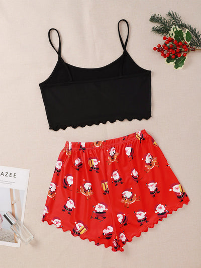 Conjunto de Tirantes Navideños y Traje para el Hogar - Image 5