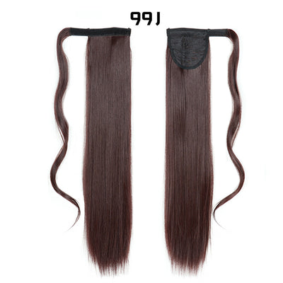 Cola de Caballo Extensible con Velcro - Cabello Liso Europeo - Image 26