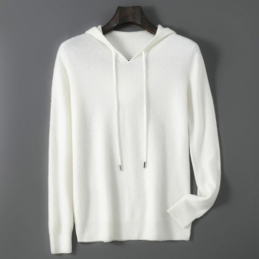 Sudadera con Capucha Holgada para Hombre - Manga Larga Casual