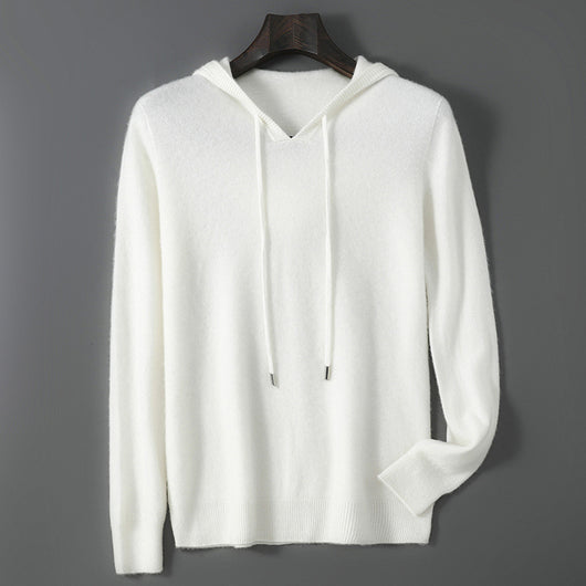 Sudadera con Capucha Holgada para Hombre - Manga Larga Casual