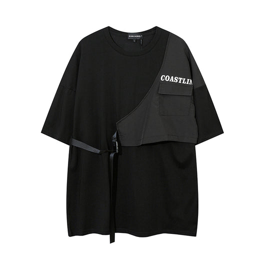 Playera Suelta Negra con Mangas Cortas - Comodidad Total - Image 12