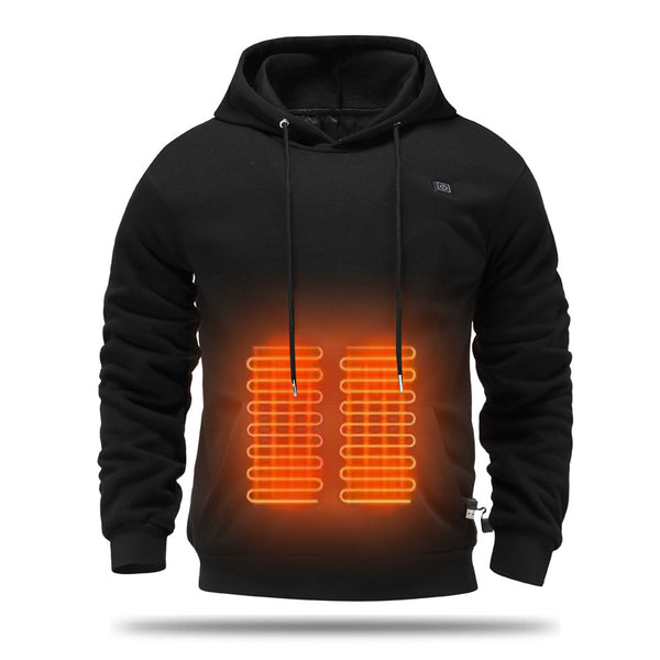 Sudadera Térmica Calefactable para Hombre - Tecnología de Calor Integrado