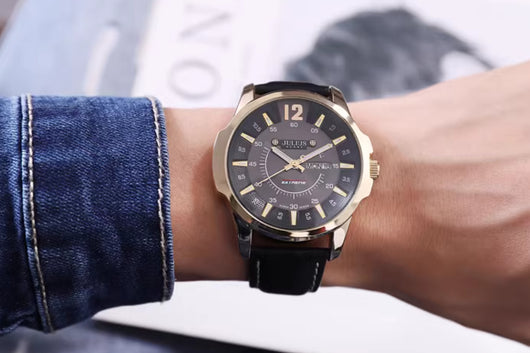 Reloj de Pulsera Ejecutivo para Hombre con Calendario Semanal - Image 10