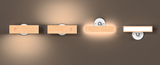 Lámpara de Pared Minimalista en Madera para Dormitorio - Image 16