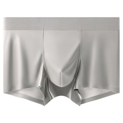 Calzoncillos Boxer Briefs de Seda de Hielo Satinada Antibacteriana para Hombre - Image 8