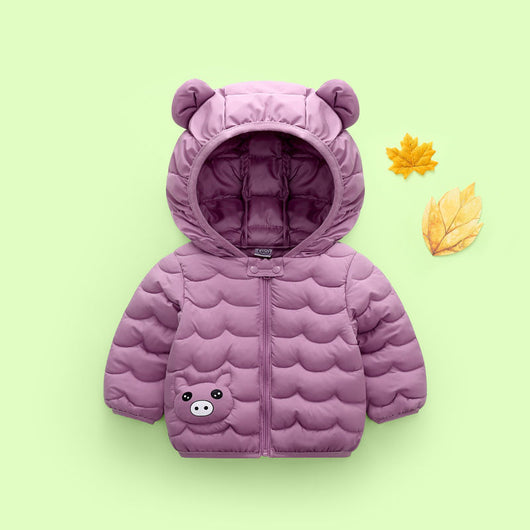Abrigo Cálido con Capucha para Bebés y Niños Pequeños - Image 8