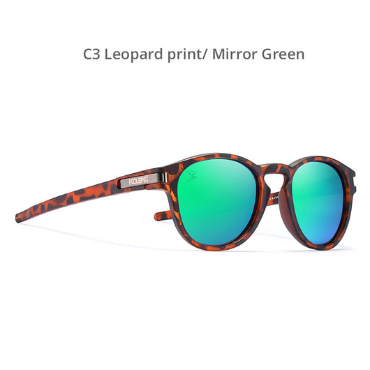 Gafas de Sol Polarizadas Redondas Estampado Leopardo - Image 7