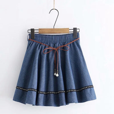 Cinturón Reductor de Cintura con Perlas - Falda Corta Moldeadora - Image 22
