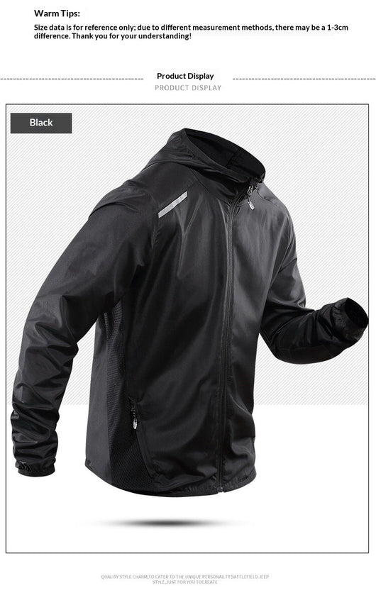 Ropa Deportiva de Seda de Hielo con Protección Solar y Secado Rápido para Hombre - Image 14