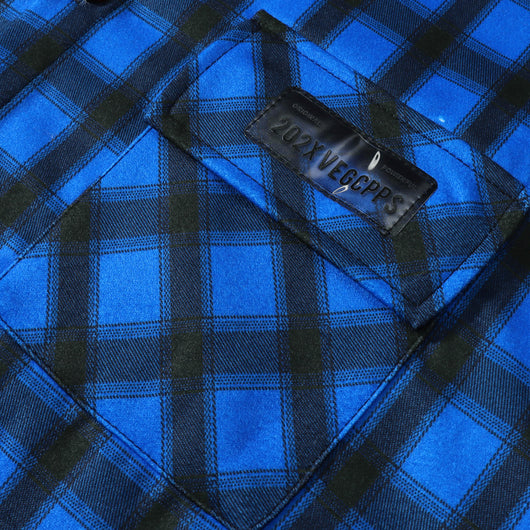 Camisa Casual de Franela a Cuadros Estilo Hong Kong con Forro Térmico - Image 16