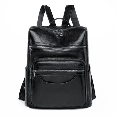 Mochila de Cuero PU para Mujer de Gran Capacidad - Image 6