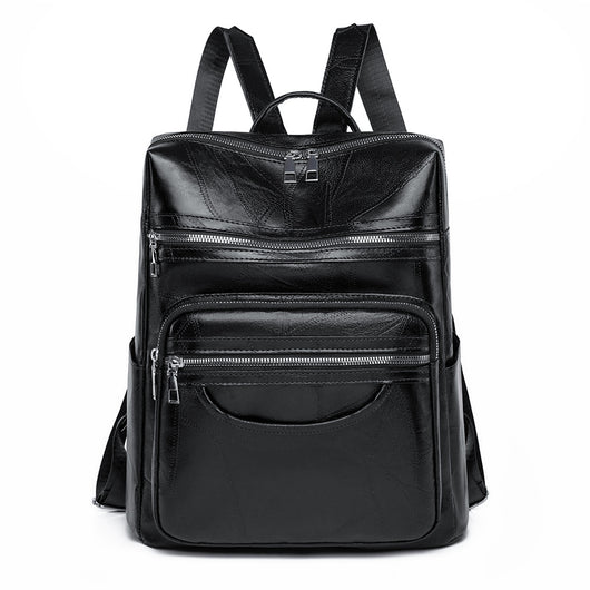Mochila de Cuero PU para Mujer de Gran Capacidad - Image 6