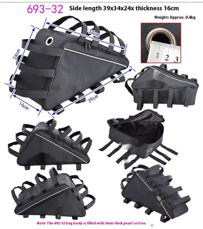 Bolsa Pannier para Batería de Bicicleta Eléctrica de Montaña - Image 7