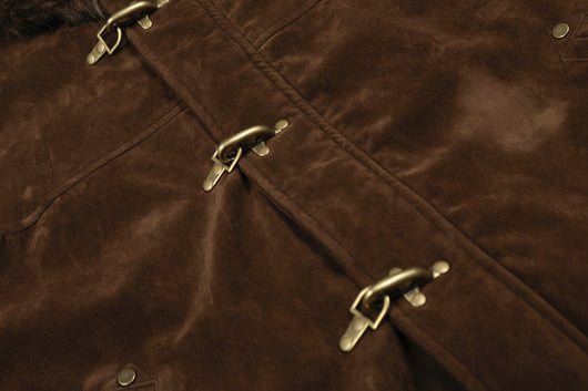 Abrigo Suelto de Diseño Personalizado Estilo Urbano Estadounidense Premium - Image 25