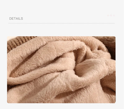 Suéter de Lana Cálido con Protección para Orejas y Detalles Texturizados - Image 11