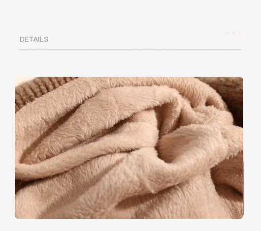 Suéter de Lana Cálido con Protección para Orejas y Detalles Texturizados - Image 11