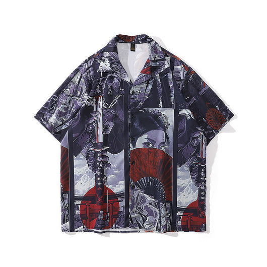 Camisa Oversize Estampado Labios Rosa - Diseño Retro Unisex Tendencia Urbana - Image 4