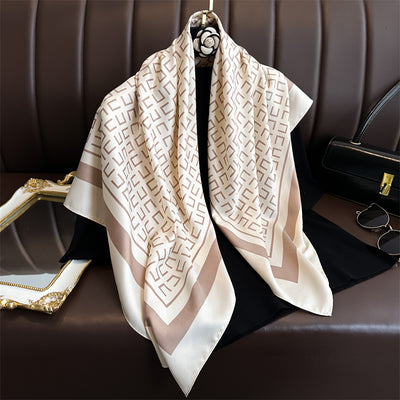 Pañuelo de Seda Estampado Cuadrado Premium Twill - Image 26
