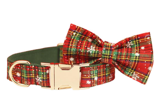 Collar Navideño para Mascotas con Diseño de Copo de Nieve - Image 15