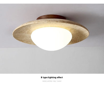 Lámpara de Techo Moderna Minimalista Negra y Amarilla - Image 28