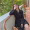 Black Long Sleeve Executive Dress - Professional Elegance