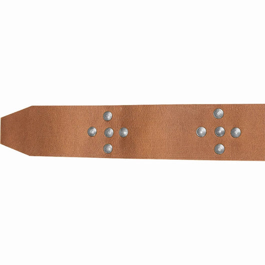 Cinturón de Cuero Nudo Pirata con Remaches - Estilo Nórdico Rogue - Image 3
