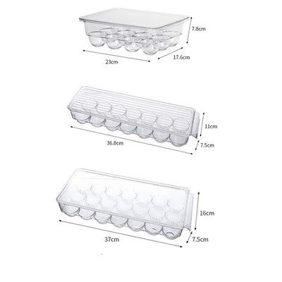 Caja Organizadora Refrigerador Transparente con Cajón - Conservación de Alimentos - Image 31