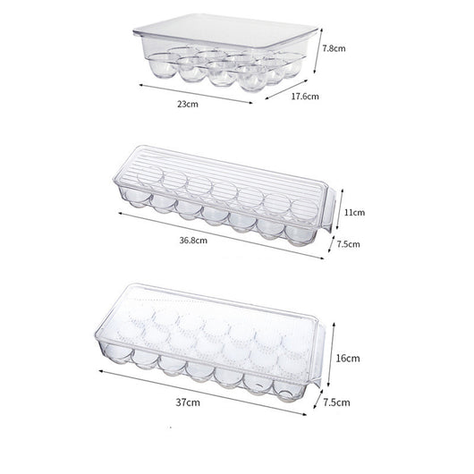 Caja Organizadora Refrigerador Transparente con Cajón - Conservación de Alimentos - Image 31