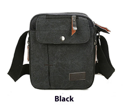 Bolsa Crossbody de Lona Estilo Coreano - Compacta y Versátil - Image 8