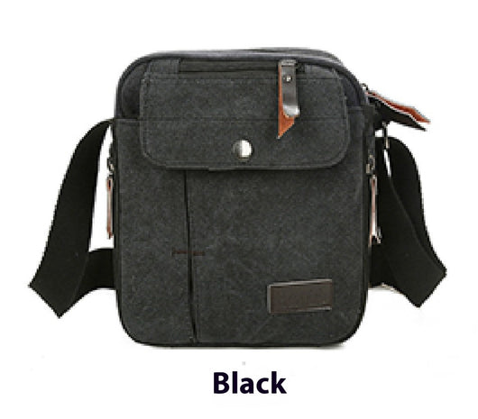 Bolsa Crossbody de Lona Estilo Coreano - Compacta y Versátil - Image 8