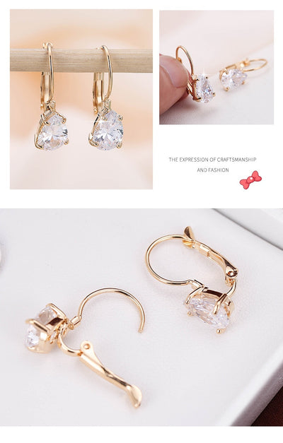 Aretes de Moda Minimalistas en Metal - Diseño Femenino y Versátil - Image 9