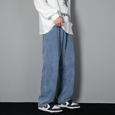 Pantalones Vaqueros Rectos Estilo Hong Kong con Efecto Adelgazante para Hombre - Image 7