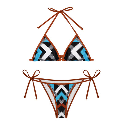 Bikini Estampado con Abertura Lateral Ajustable - Image 12
