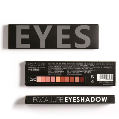 Paleta de Sombras de Ojos 10 Colores - Maquillaje Profesional - Image 5