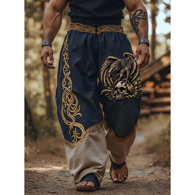 Pantalones Holgados Modernos para Hombre - Corte Ancho y Relajado - Image 4