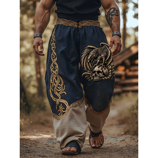 Pantalones Holgados Modernos para Hombre - Corte Ancho y Relajado - Image 4