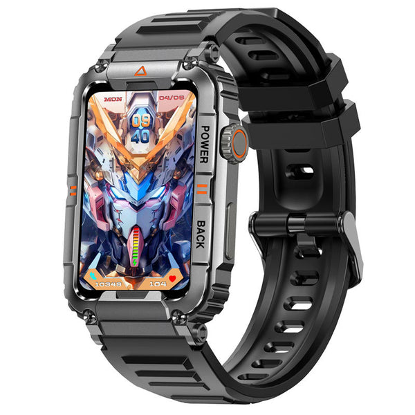 Reloj Inteligente KR88 con Llamadas Bluetooth, Asistente de Voz y Monitor de Salud