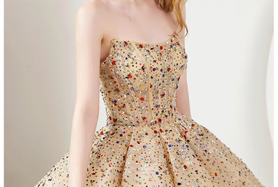 Vestido de Novia Tipo Tubo Escotado - Disfraz de Novia - Image 12